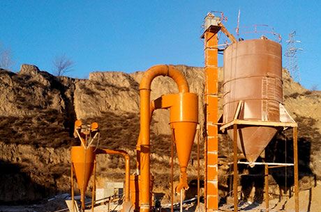 10-12 t/h Silica Sand Grinding Plant in UAE