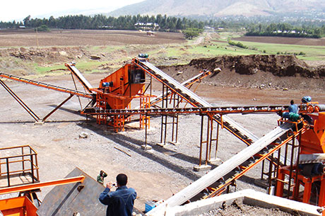 50-70t/h Gold Ore Crushing Production Line in Malaysia