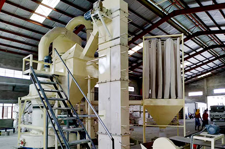 10t/h Gypsum Powder Grinding Mill In Thailand