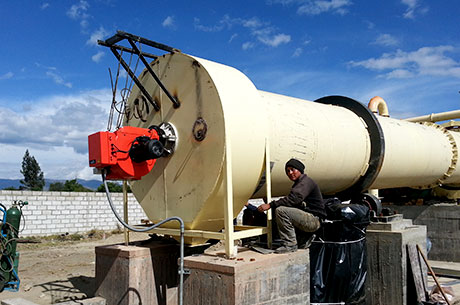 8T/H Coal Dryer in Mexico