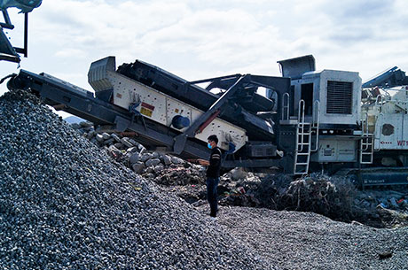 50-80T/H Basalt Mobile Crushing Line in Kenya