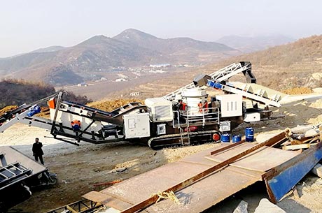 400T/H Gypsum Mobile Crushing Plant in Malaysia