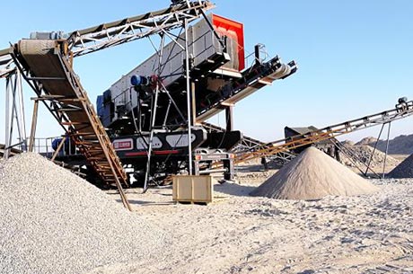 250T/H Iron Ore Mobile Crushing Line in Zambia