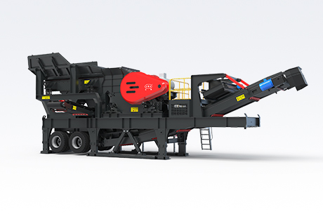 Tire Type Mobile Jaw Crusher Station