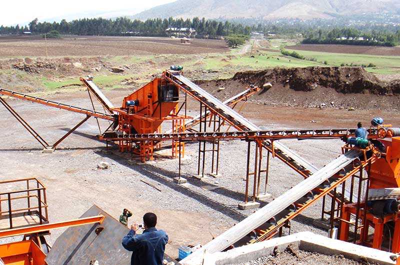 50-70t/h Gold Ore Crushing Production Line in Malaysia