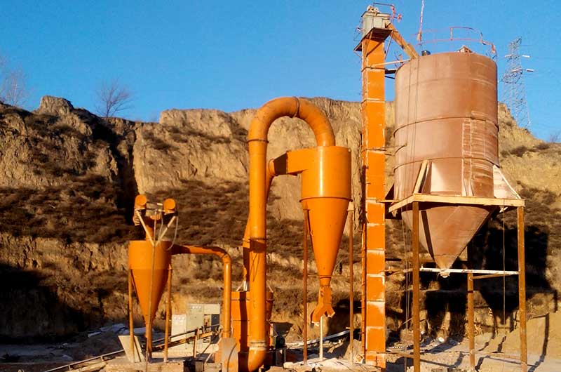 10-12 t/h Silica Sand Grinding Plant in UAE