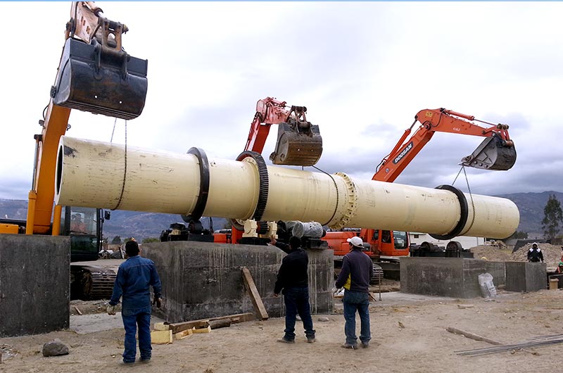 10T/H Slag Dryer in South Africa