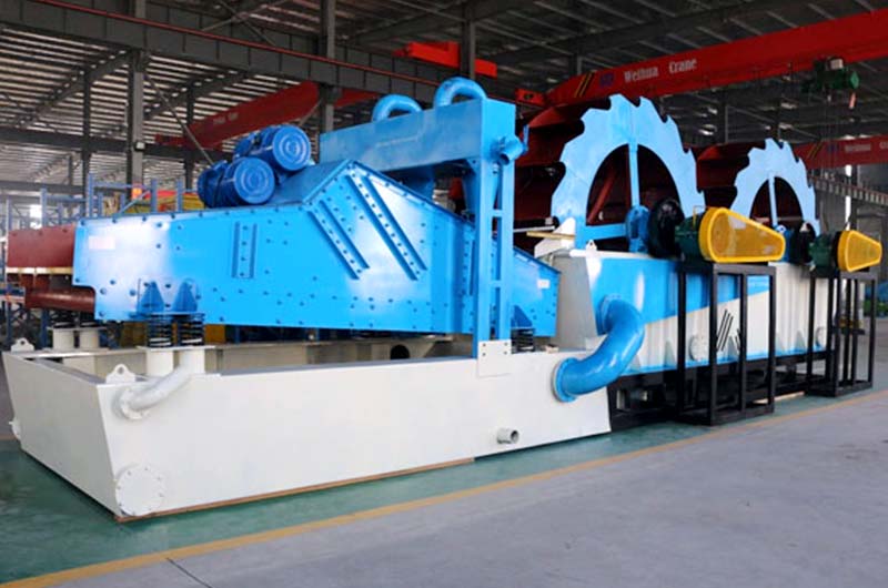 Wheel Sand Washing and Recycling Machine