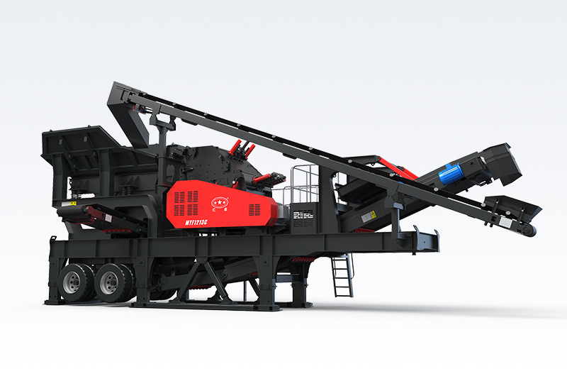 Tire Type Mobile Impact Crusher Station