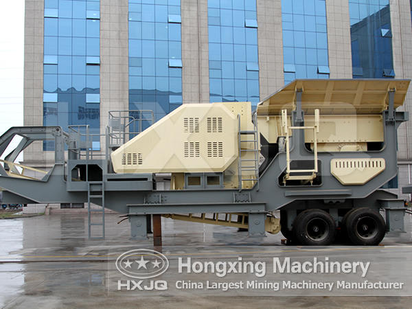 mobile crushing plant